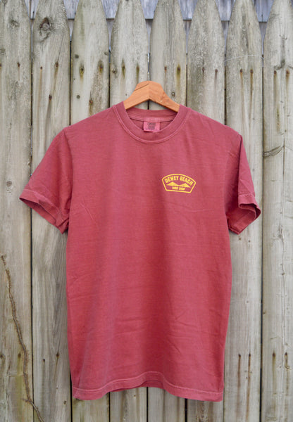 Bridge Logo Tee- Light Maroon