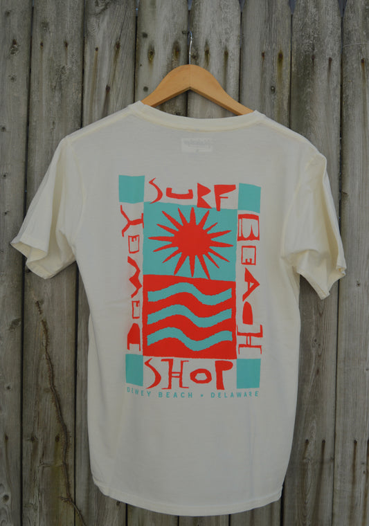 Funky Sun Tee- Ivory