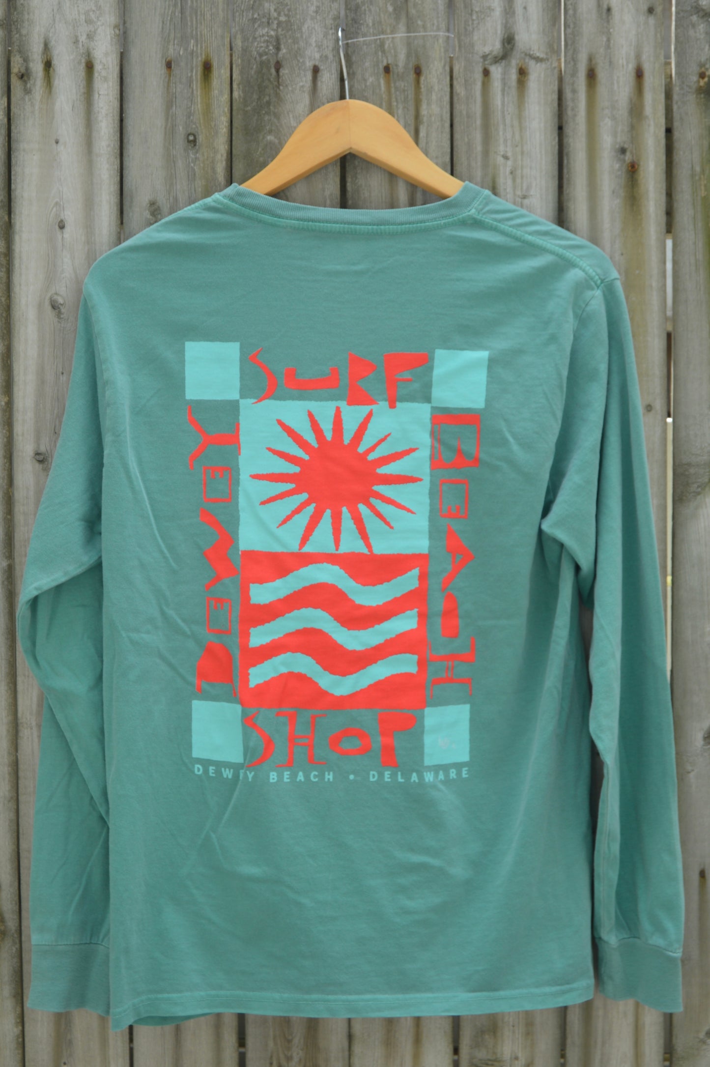 Funky Sun Long Sleeve- Aqua