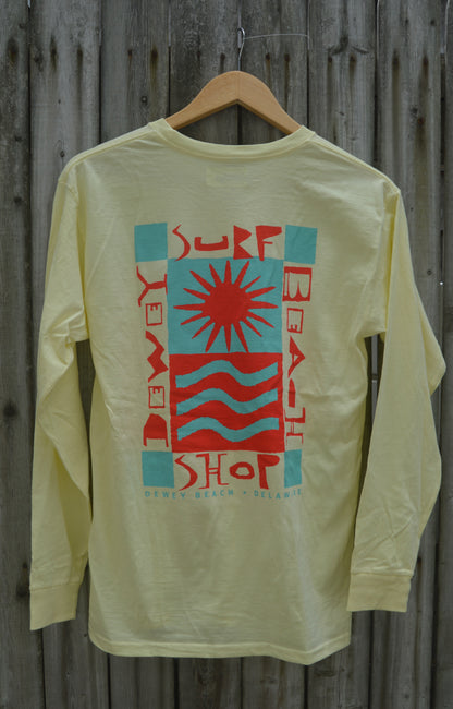 Funky Sun Long Sleeve- Banana