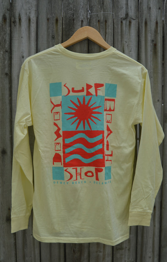 Funky Sun Long Sleeve- Banana
