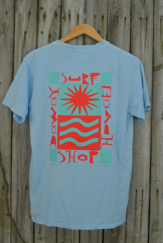 Funky Sun Tee- Powder
