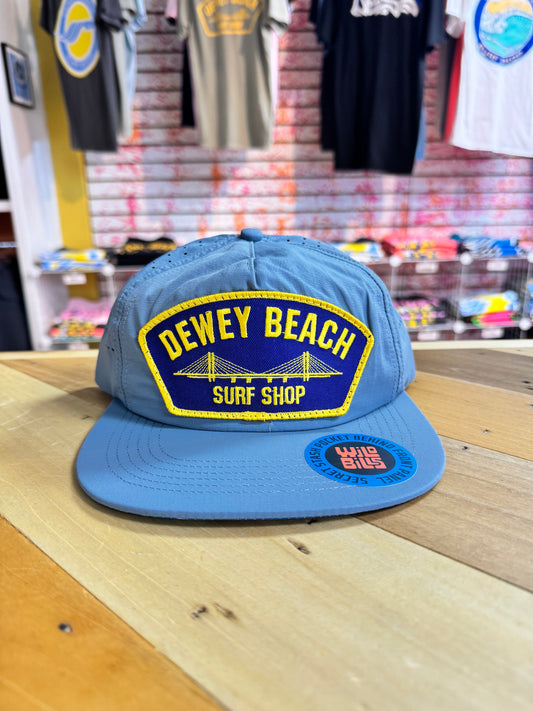 Glacier Blue Aztec Bridge Hat