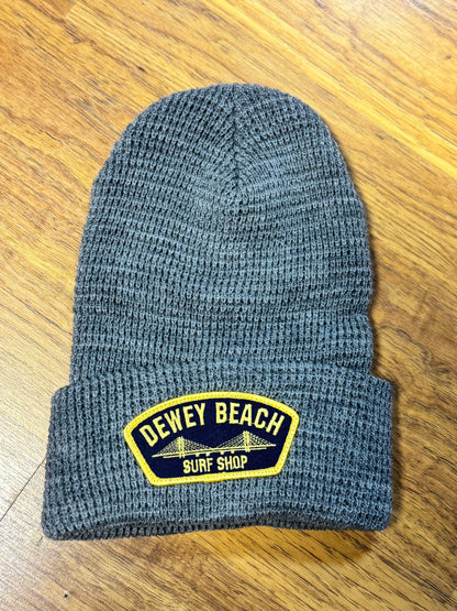 Bridge Logo Beanie- Grey