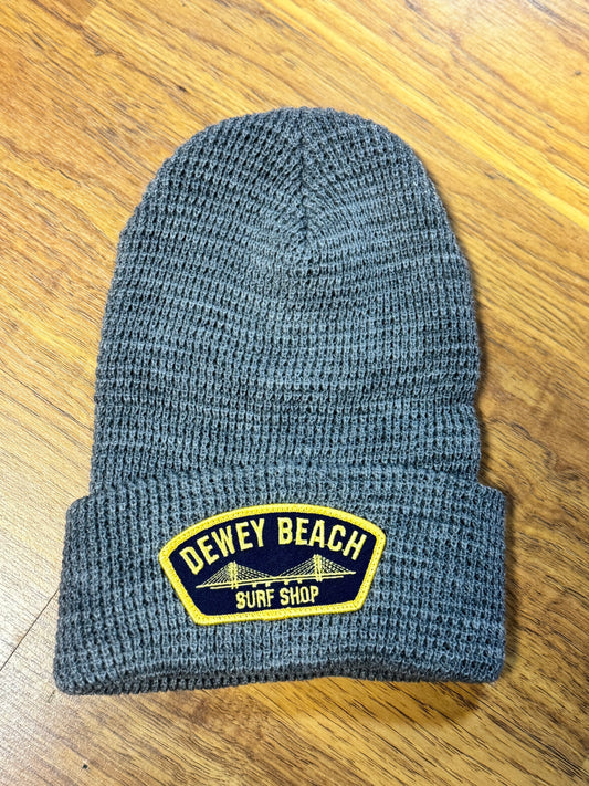Bridge Logo Beanie- Grey
