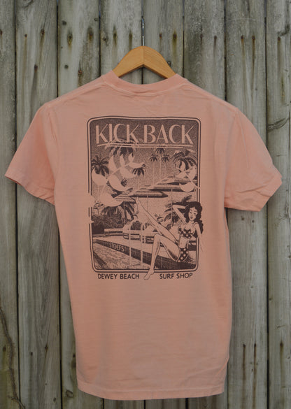 Kickback Tee- Peachy