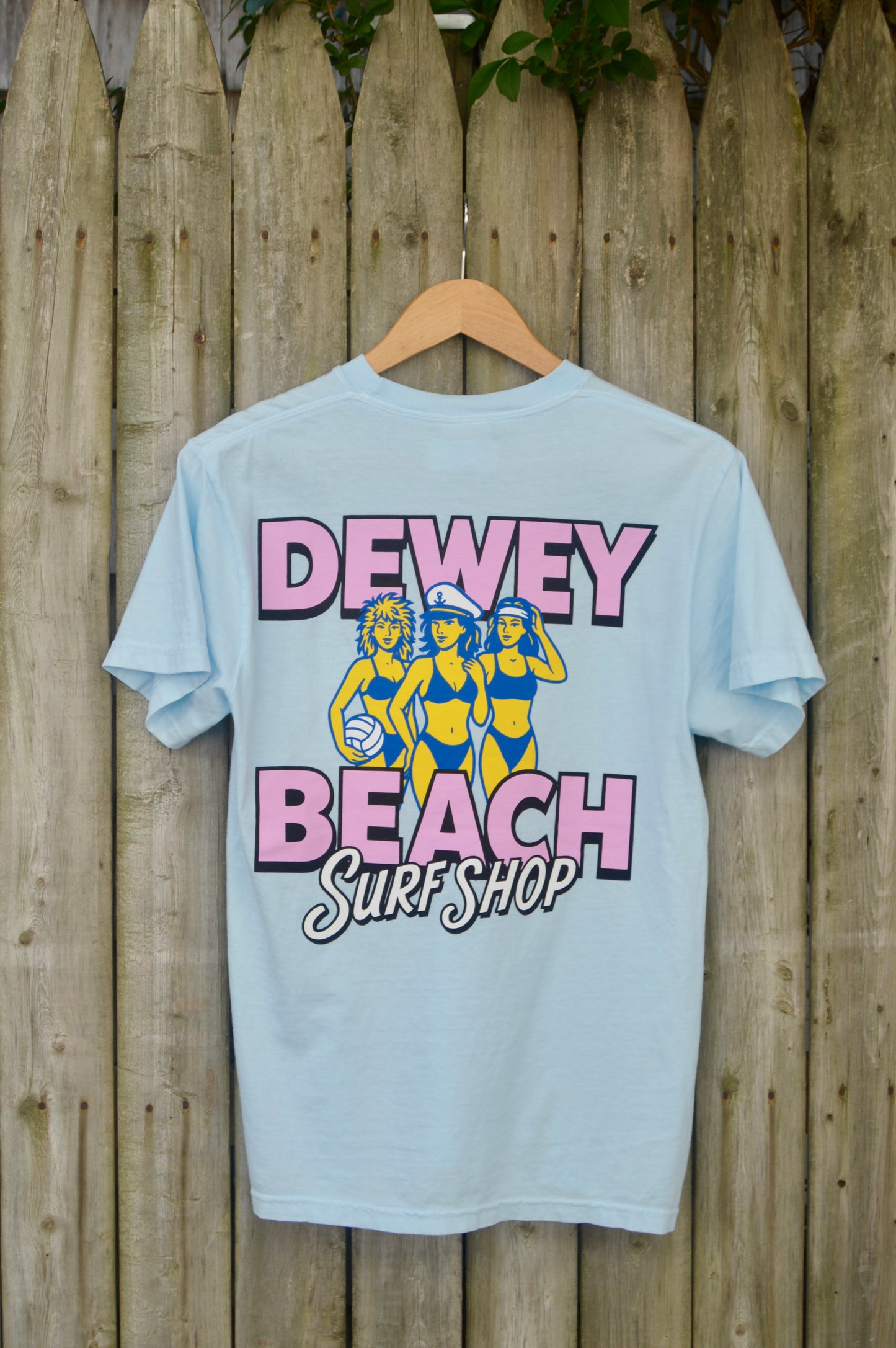 Beach Babes Tee- Baby Blue