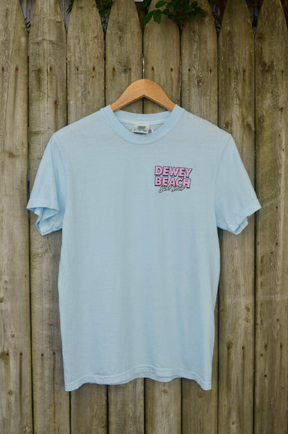 Beach Babes Tee- Baby Blue
