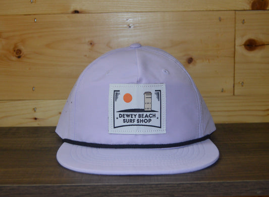 Lilac/Black Tower Sun FLEX Rope Hat