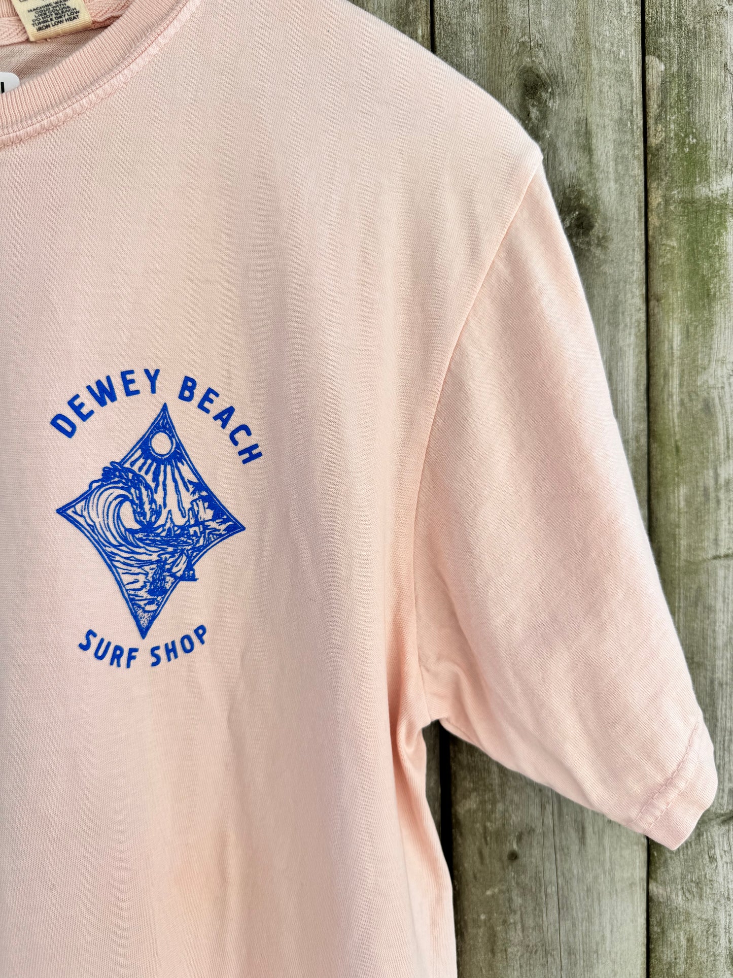 Melting Sun Wave Tee- Shell Pink