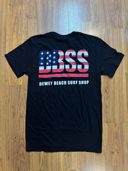 Merica Tee- Black