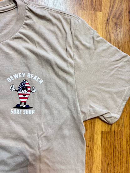 Merica Tee- Sand