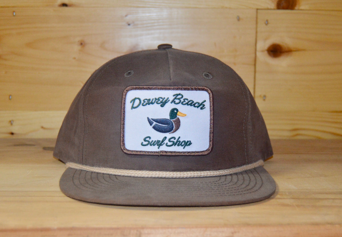 Mocha/Khaki Rope Duck Hat