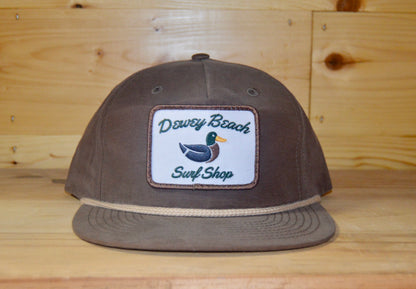 Mocha/Khaki Rope Duck Hat