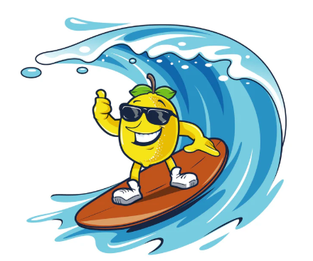 Mr. Lemon Surf Wax Bar + Tin