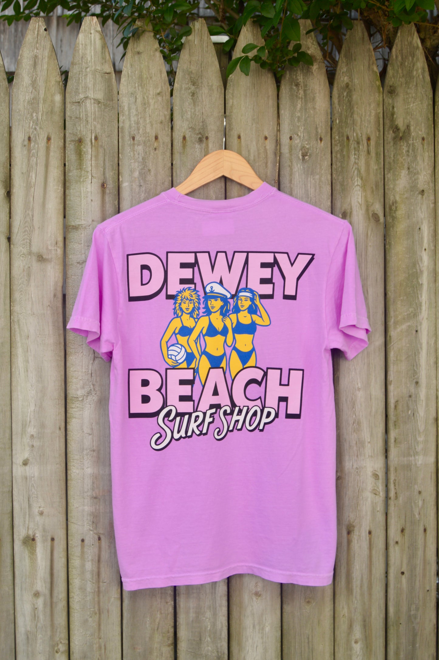 Beach Babes Tee- Neon Violet