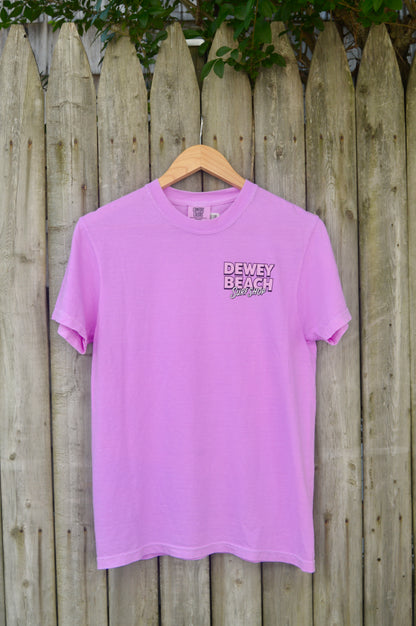 Beach Babes Tee- Neon Violet