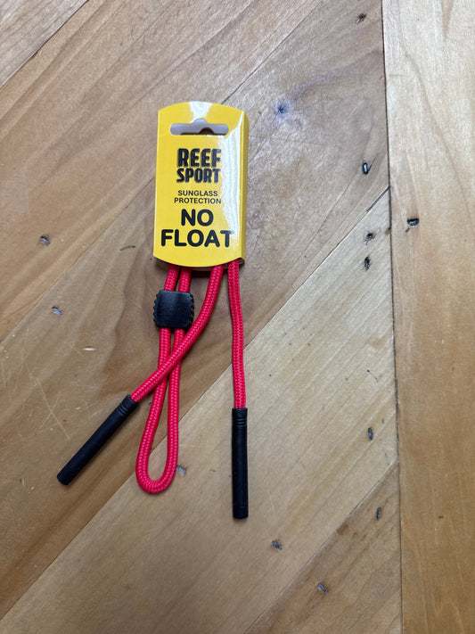 Non Floating Sunglasses Retainer- Red