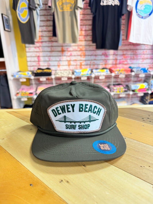 Olive/Tan Country Bridge Hat