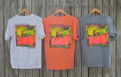 Paint Clash Tee- Steel Grey