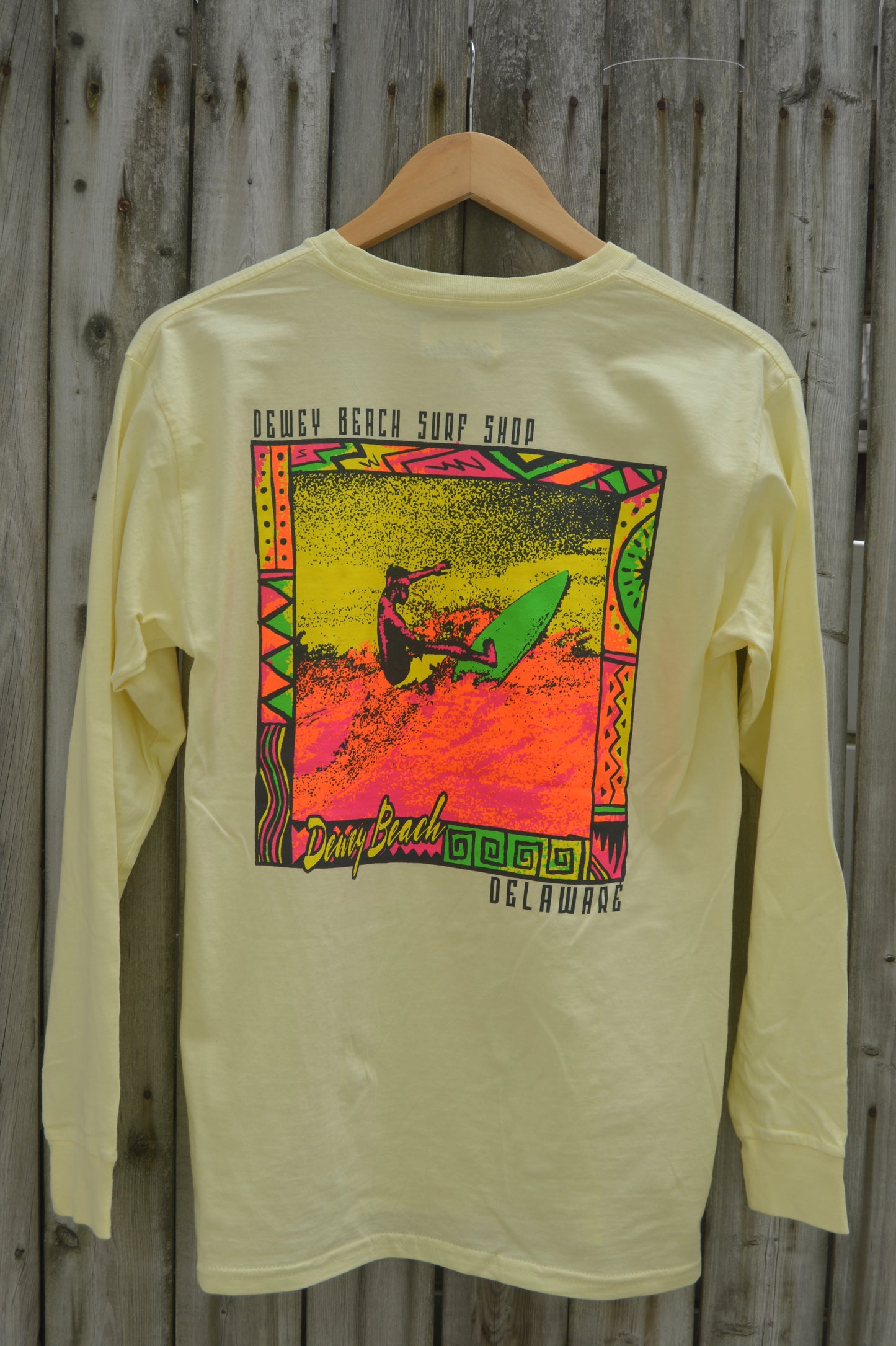 Paint Clash Long Sleeve- Banana