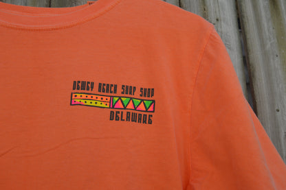 Paint Clash Tee- Orange Peel