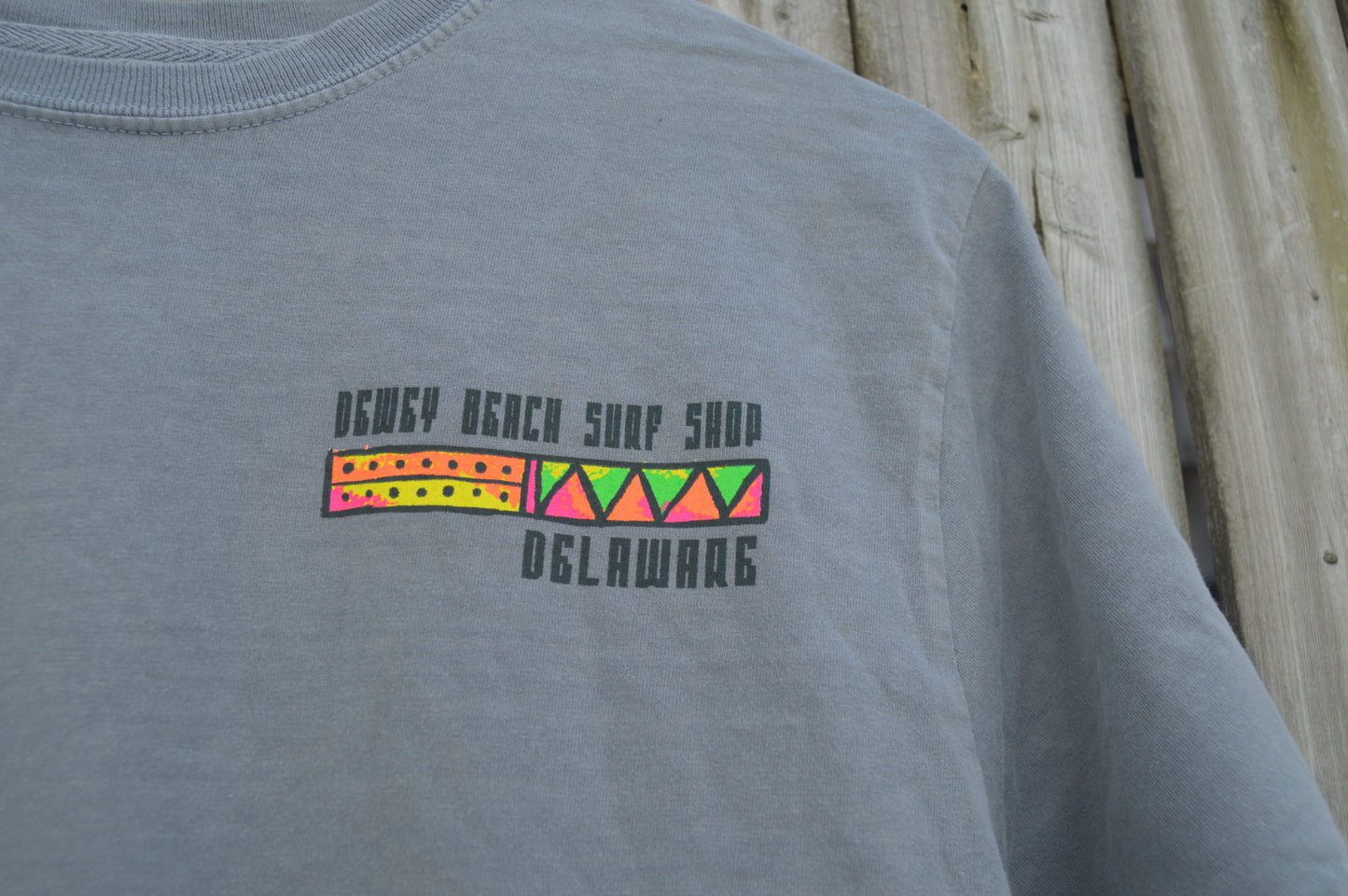 Paint Clash Tee- Steel Grey