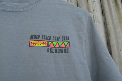 Paint Clash Tee- Steel Grey