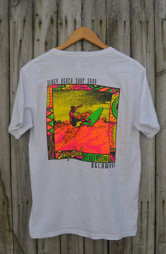 Paint Clash Tee- White
