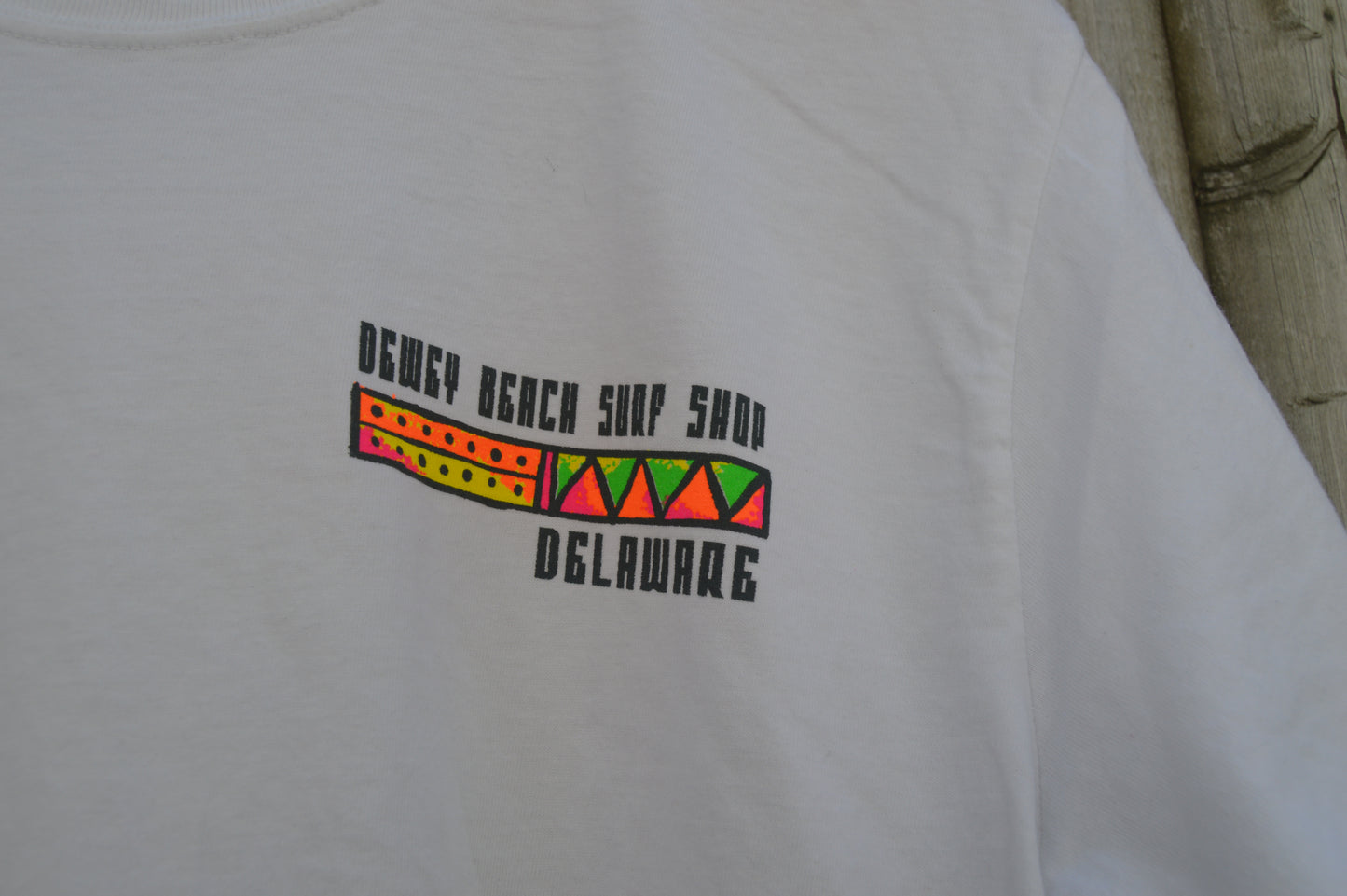 Paint Clash Tee- White