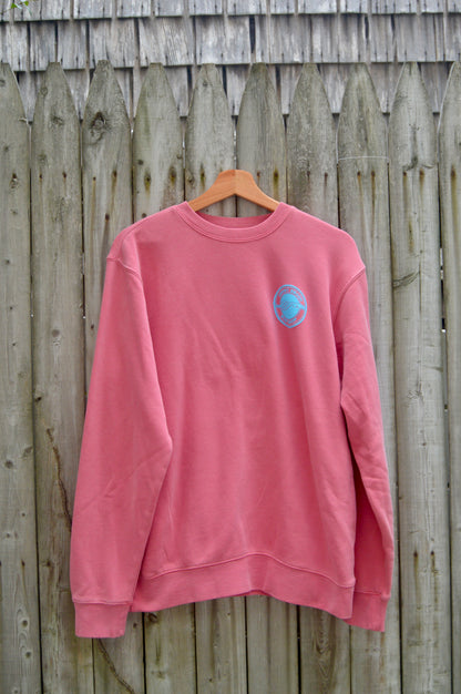 OG Logo Crewneck- Pink/Blue