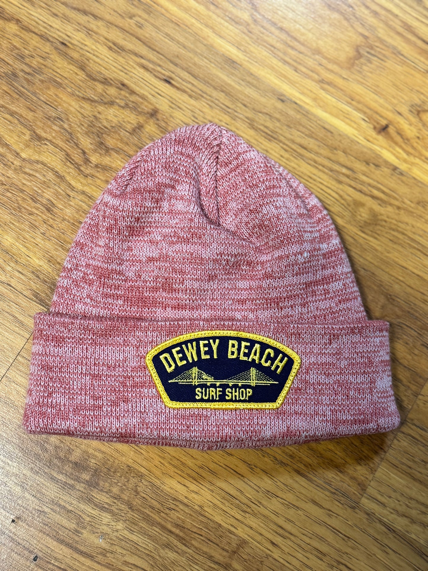 Bridge Logo Beanie- Pink