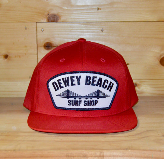 Red/White Bridge Hat