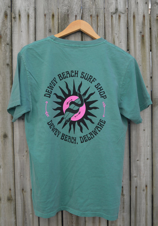 Salt Eclipse Tee- Aqua