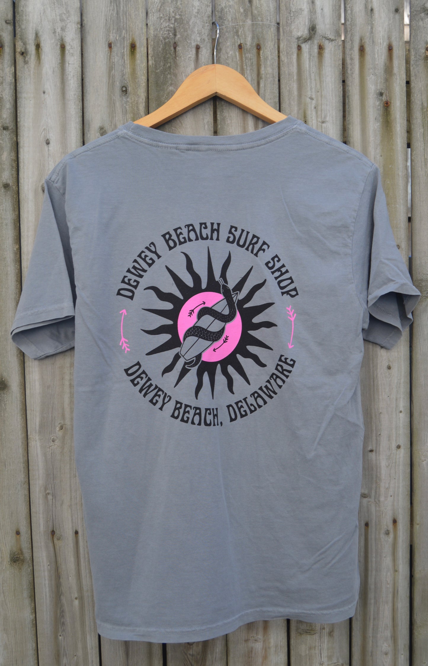 Salt Eclipse Tee- Steel Grey