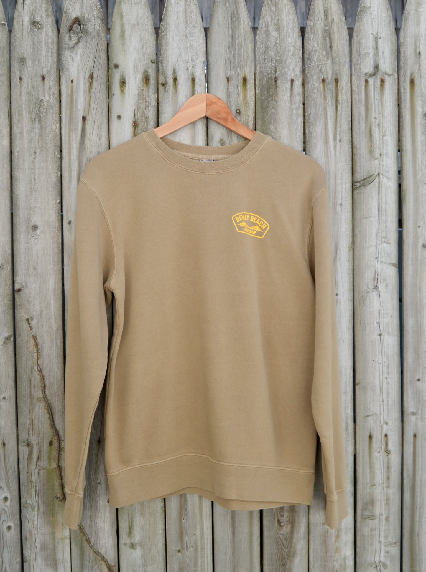 Bridge Logo Crewneck- Sand