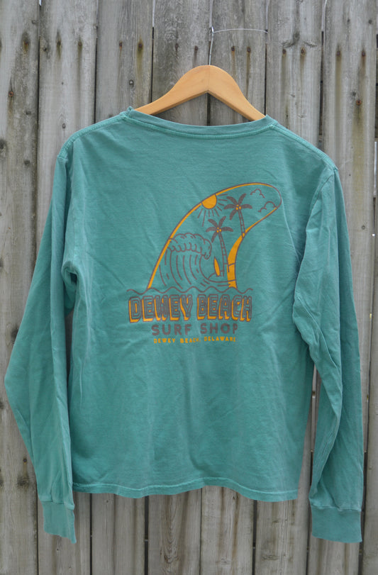 Sol Fin Long Sleeve- Aqua