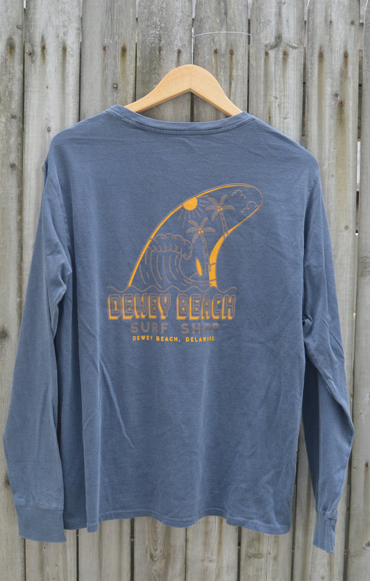 Sol Fin Long Sleeve- Indigo