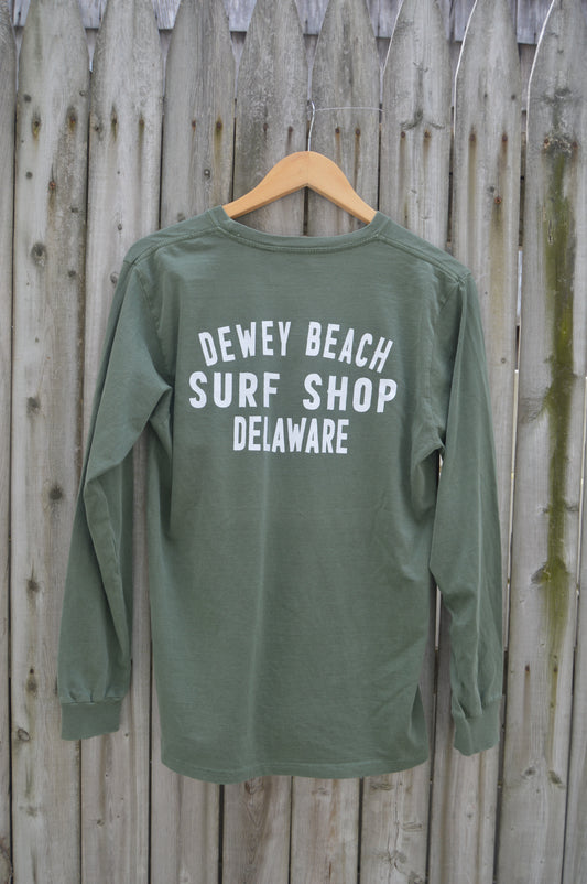 Standard Name Long Sleeve- Basil