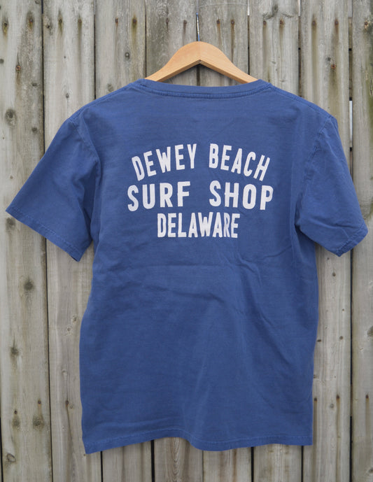 Standard Name Tee- Deep Blue