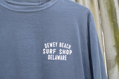 Standard Name Long Sleeve- Indigo