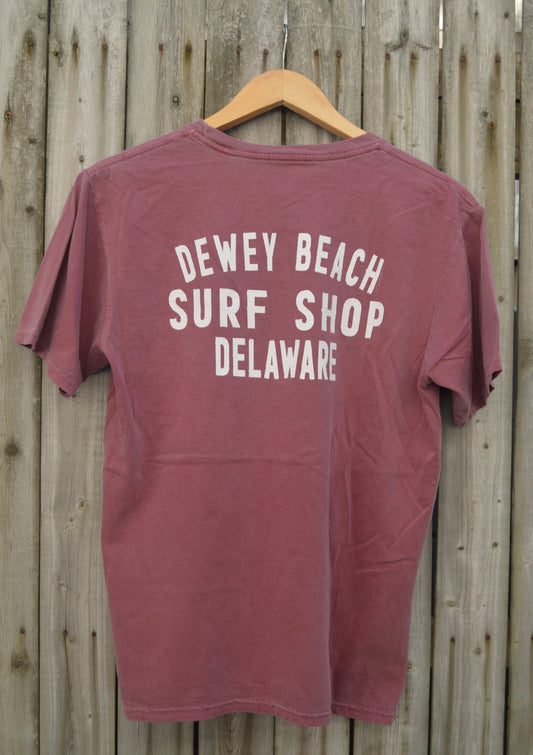 Standard Name Tee-  Maroon