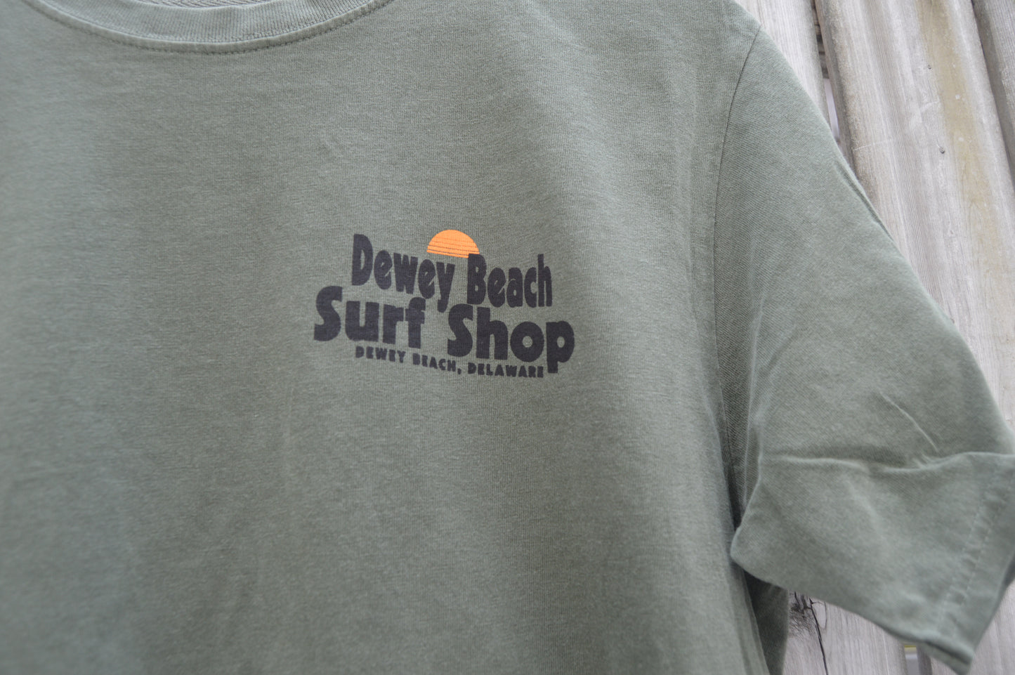 Summertime Surfer Tee- Basil