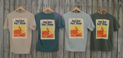 Summertime Surfer Tee- Basil