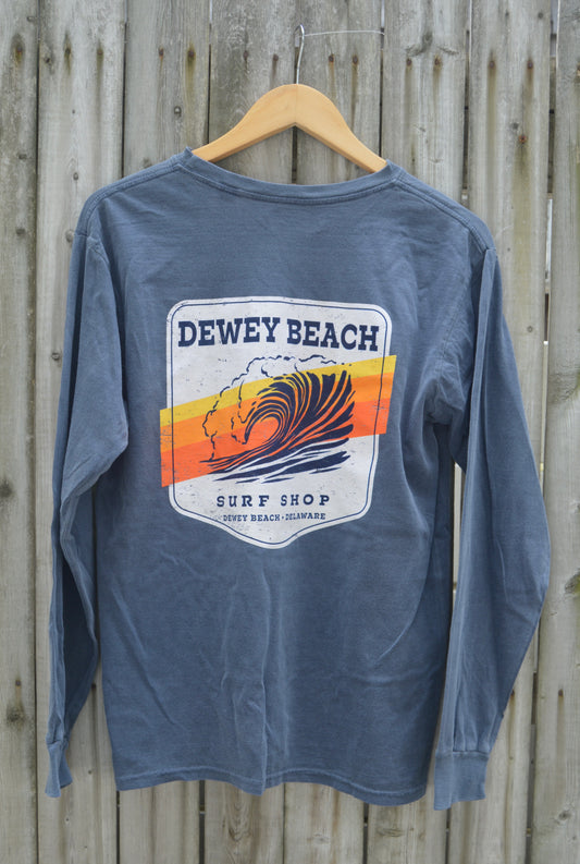 Surge Shield Long Sleeve- Indigo