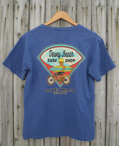 Wave Cruiser Tee- Deep Blue
