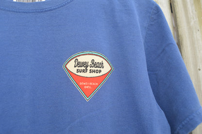 Wave Cruiser Tee- Deep Blue