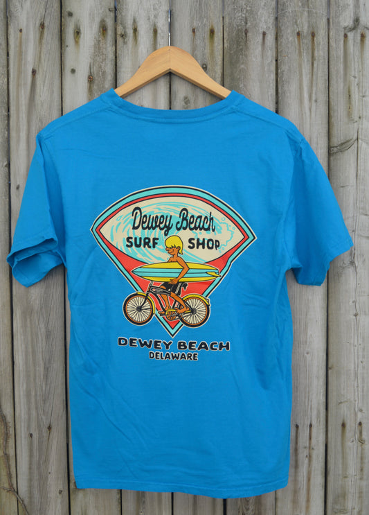 Wave Cruiser Tee- Hawaiian Blue