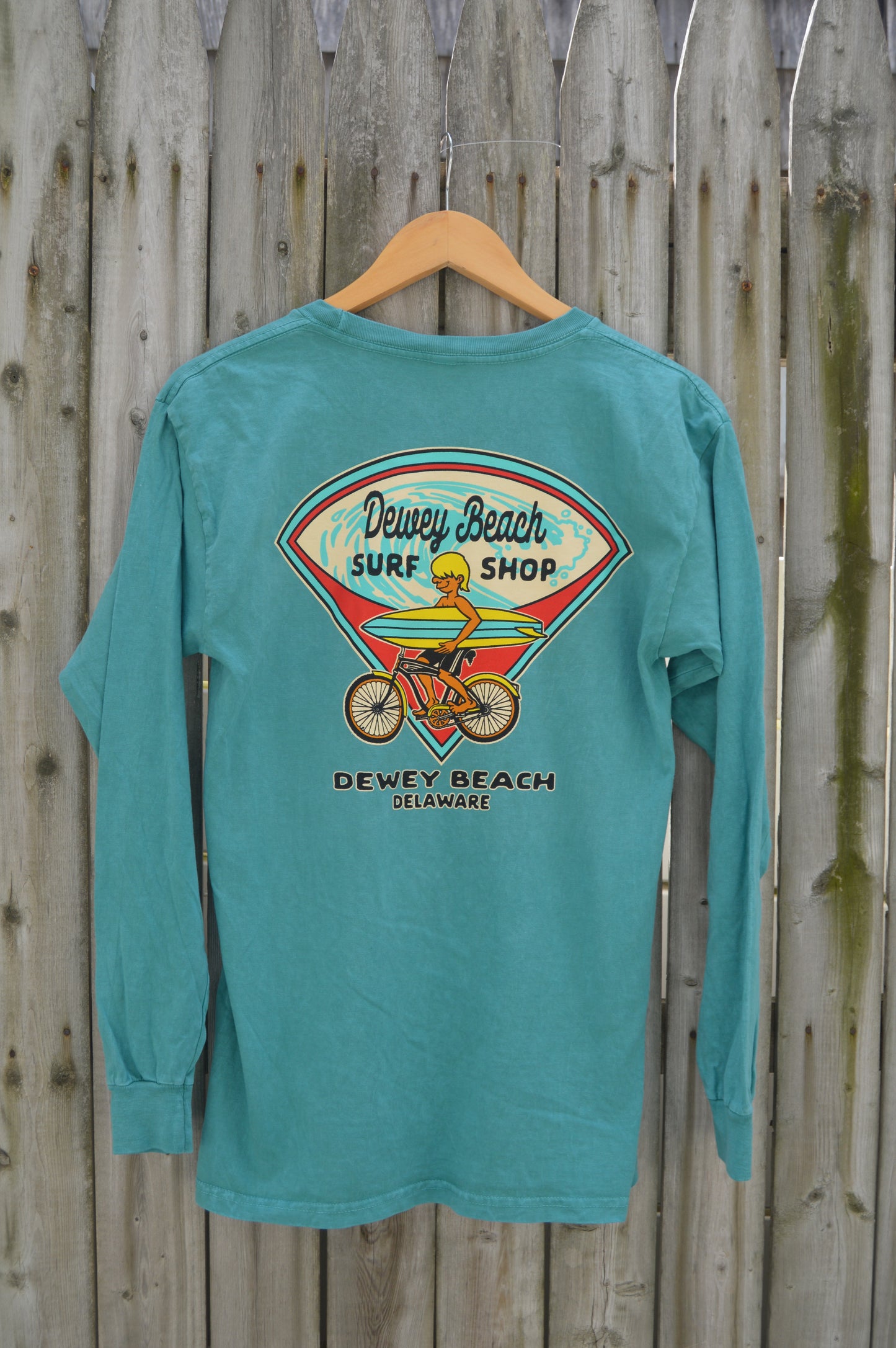 Wave Cruiser Salt Wash Long Sleeve- Aqua