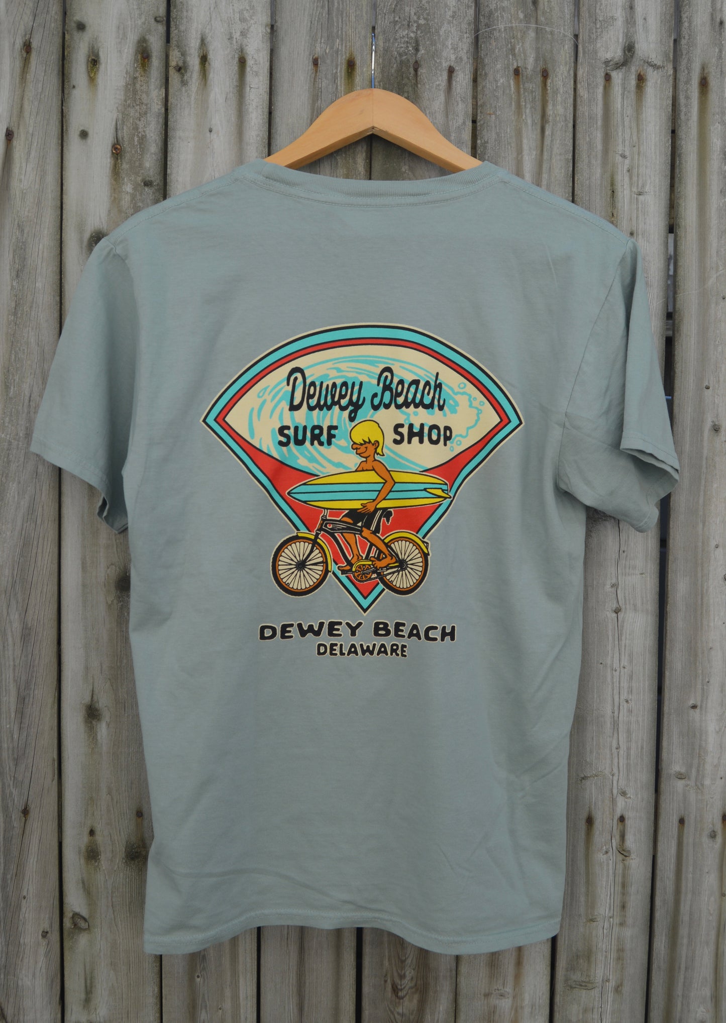 Wave Cruiser Tee- Pale Jade